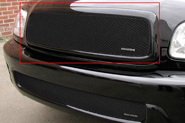 2001-2004 toyota sequoia grillcraft upper black 1pc grille insert mx grill