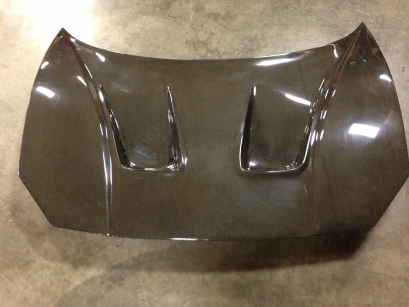 Veilside fortune widebody hood *vented carbon fiber* from 2002 acura nsx - rare!