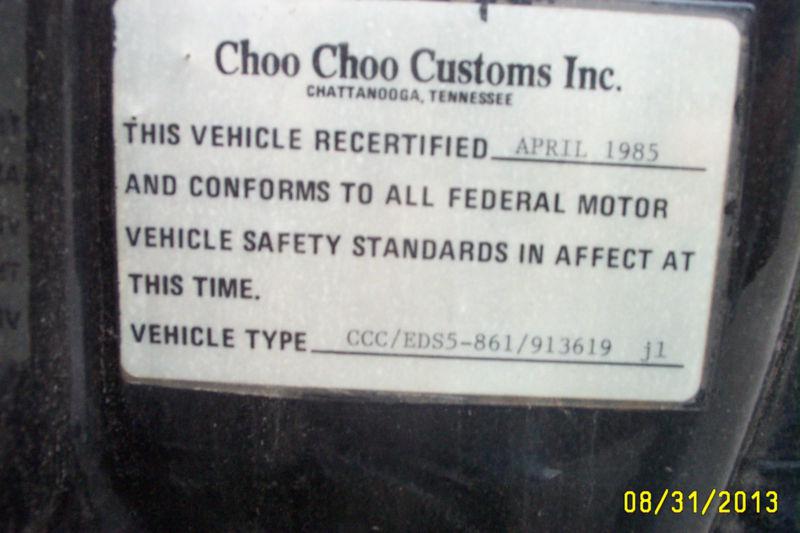 1985 El Camino SS Choo Choo Super Sport Chevrolet Chevy Classic Pick Up PartsCar, US $695.00, image 3