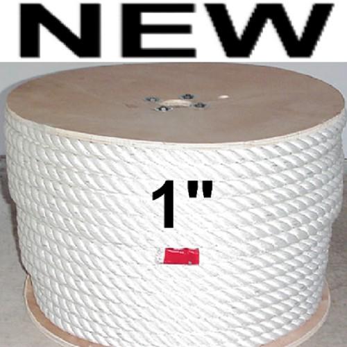 New 1" diameter nylon rope,3" c.ship/boat tow/dock line