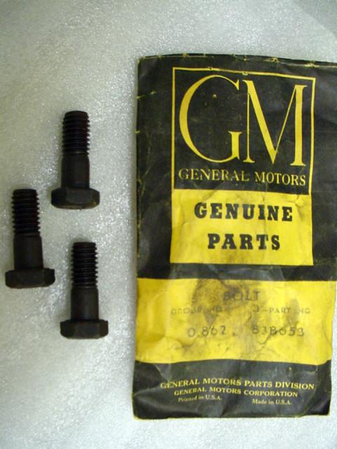 Chevrolet corvair pressure plate bolts nos