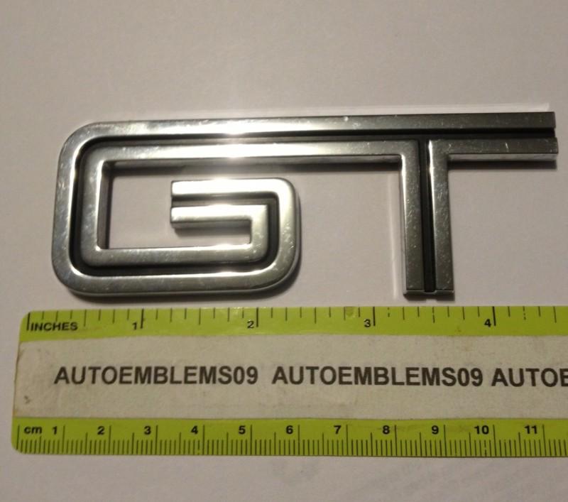 Ford mustng chrome gt emblem used