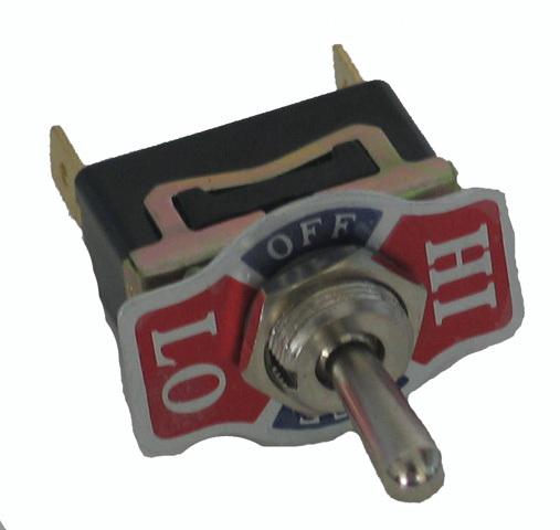 Hi-off-lo switch heater 12-166-04