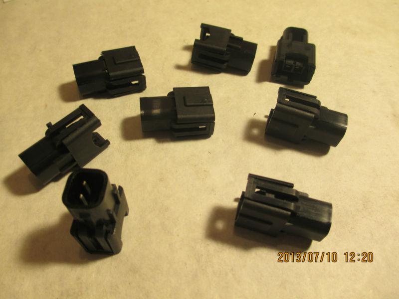 Ev6-ev1 fuel injector adapters (set of 8) ford racing ford 4.6 / 5.0 mustang 