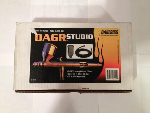 Devilbiss dagr studio airbrush kit new