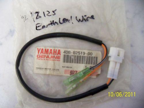 Yamaha yz125 yz 125 earth lead wire