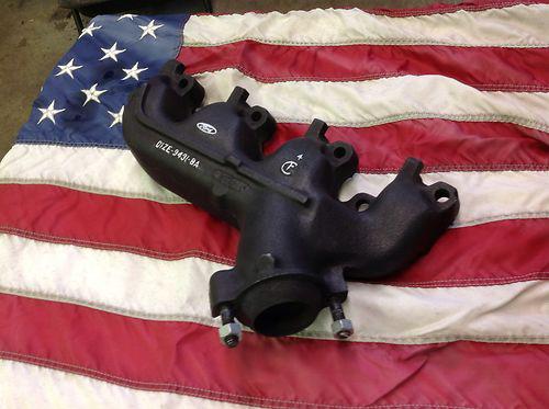 351c 4v exhaust manifold left side dize-9431-ba