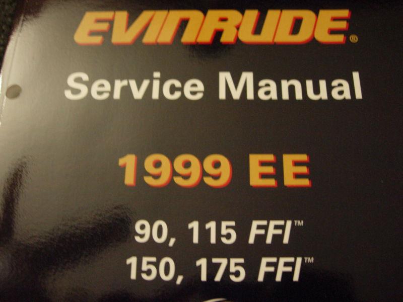 Omc johnson outboard - repair service manual - 1999 - 90hp thru 175hp - 787024