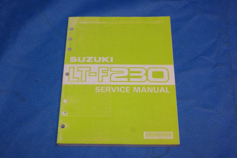 Suzuki lt-f230 service manual 99500-42042-01e 
