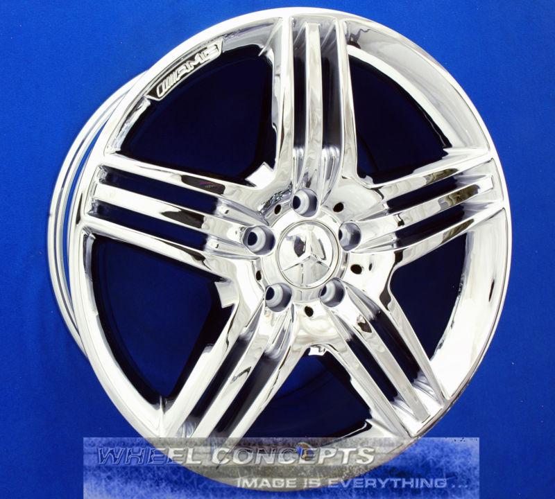 Mercedes s550 s600 amg 20" chrome wheel exchange rims s 550 cl550 cl 600