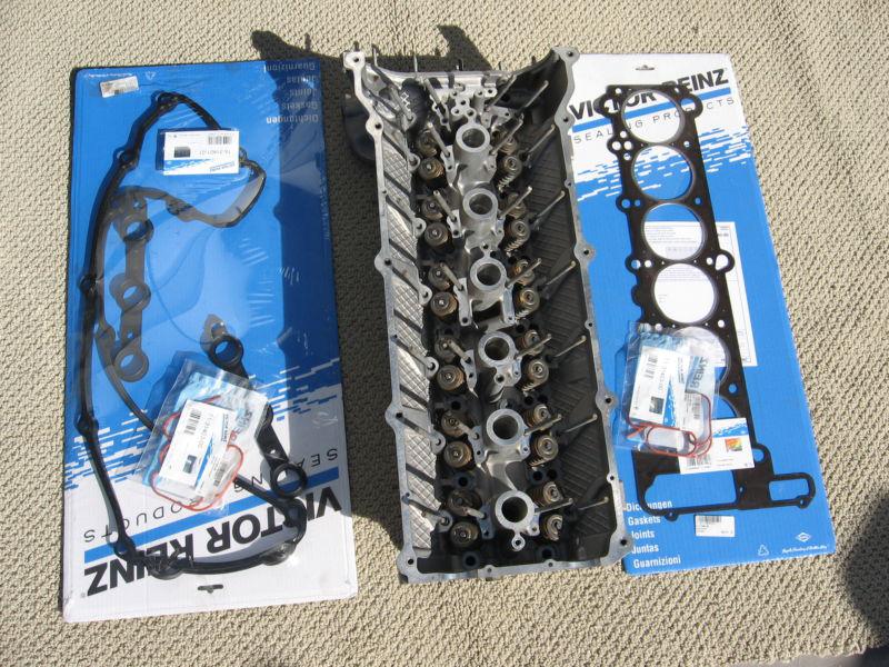 Bmw cylinder head complete assembly with gaskets 328i 528i 325i m50 m52 s50 s52 