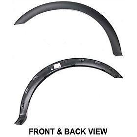Ford f-series pickup 97-04 front wheel opening molding lh, black