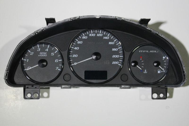 New 2006-2007 km/h malibu speedometer instrument gauge dash cluster # 15884470