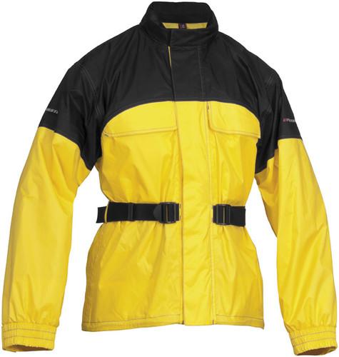 New firstgear rainman adult waterproof jacket, yellow, 2xl/xxl