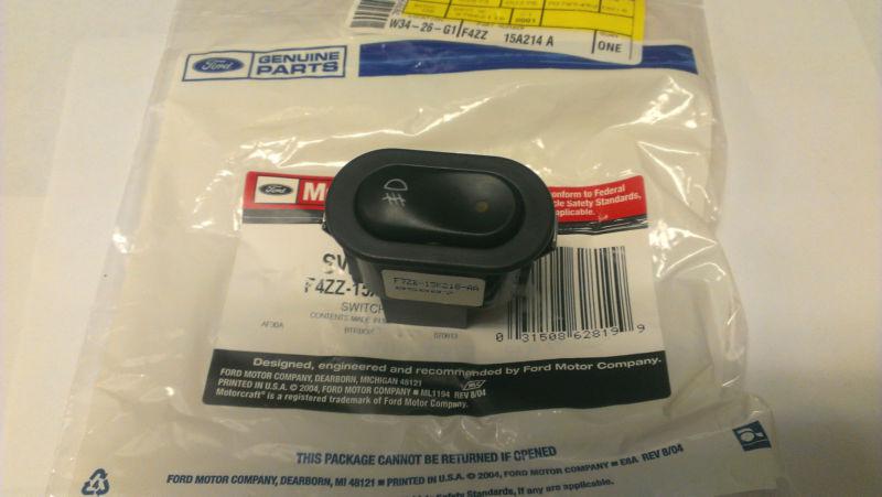 Ford mustang console fog lamp light switch new oem part motorcraft sw7046