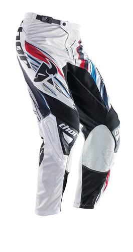 Thor phase vented wired pants red white 32 new 2014
