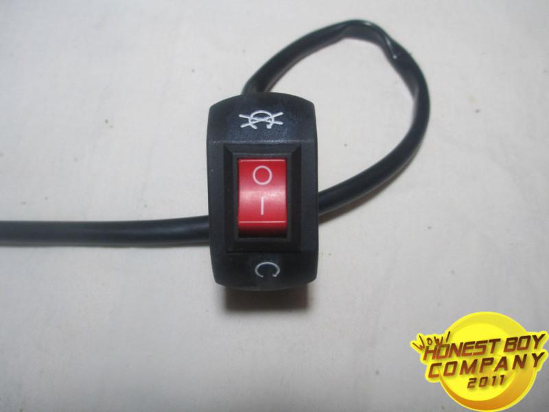 Universal motorcycle kill on-off switch for scooter atv dirt bike 