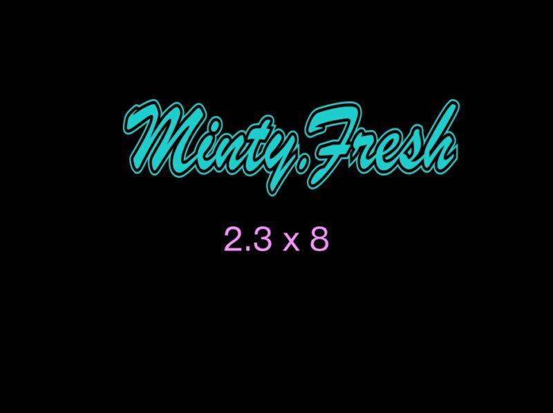 Minty fresh # 1 stance works sticker jdm sticker illest simply clean low 