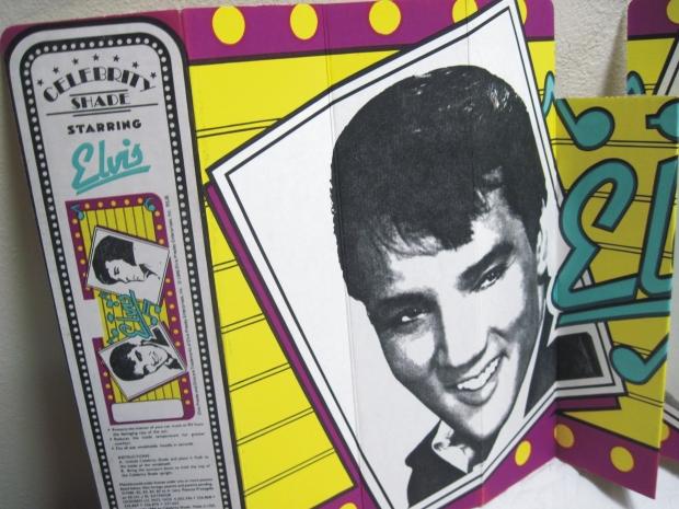 Rare 1986 elvis presley car shade! only a few in existence, original packaging
