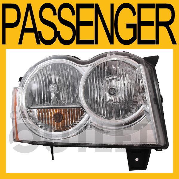 05-06 jeep grand cherokee headlight limited laredo replacement right assembly rh