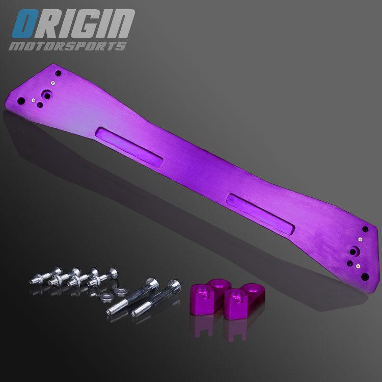 Purple eg si civic d15 d16a dc2 b16 b20 aluminum rear subframe brace sub frame
