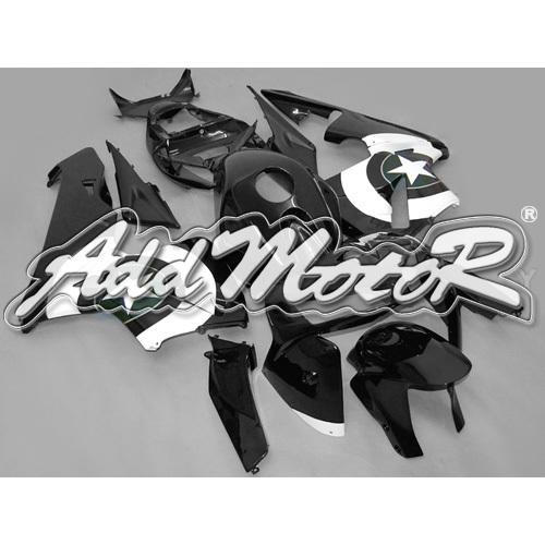 Injection molded fit 2005 2006 cbr600rr 05 06 star black fairing 65n32
