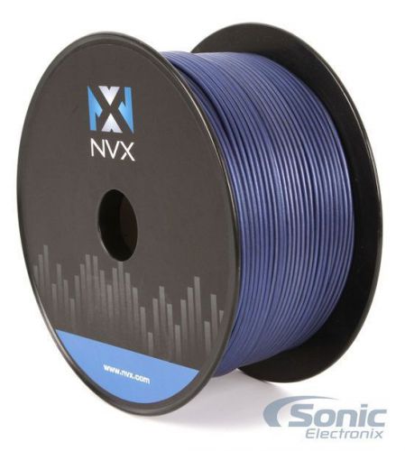 New! nvx xw18500bl 500 ft of 18 gauge blue remote wire/cable