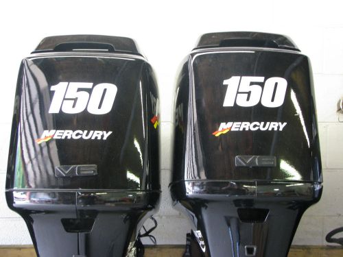 2005 mercury outboard 150  /  25&#034; shaft / 1 yr warranty /  nice as they come