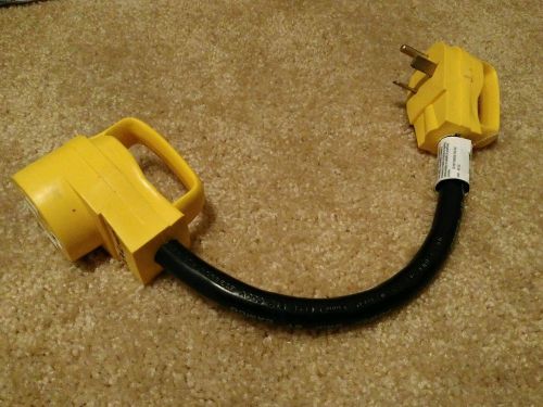 Camco rv powergrip 30a to 50a electrical adapter