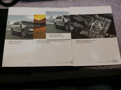 Audi audi q7 owners manual  2011