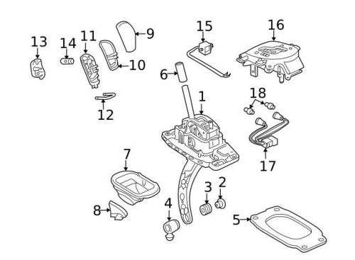 Genuine shifter bushing 92191384