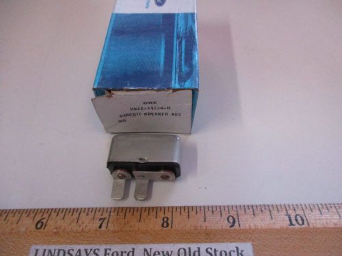 Ford 1979/1986 mustang &#034;circuit breaker asy&#034; (fuse electrical circuit) 6.0 amp