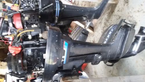 1977 mercury 7.5 hp complete outboard lower unit with propeller