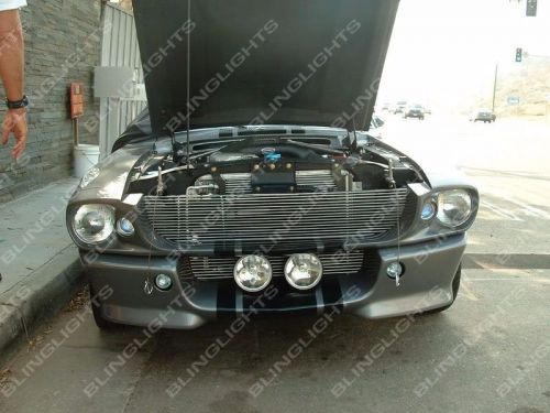 Ford mustang eleanor shelby gt-500 fastback large grille fog lights driving lamp