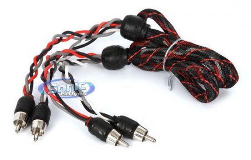 Tspec v12rca32 3 ft. (0.91m) v12 series ofc 2-channel rca audio interconne cable