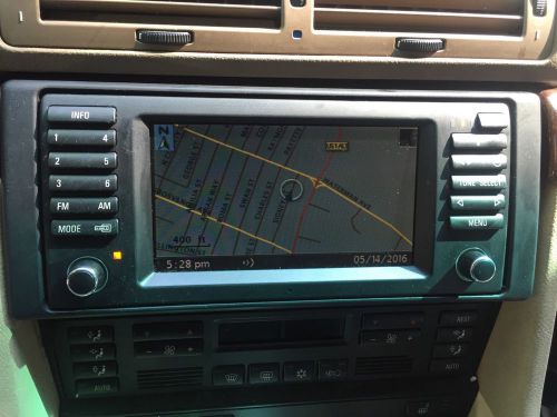 Bmw navigation widescreen monitor display radio fits e38 e39 e53 540 740 x5
