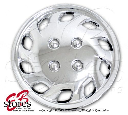 One set (4pcs) of 14 inch chrome wheel skin cover hubcap hub caps 14&#034; style#501