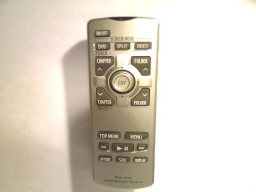 2009 2010 2011 toyota lexus rear dvd entertainment control remote  86170-45070