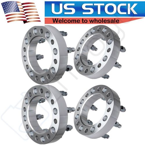 4 pc 8 lug billet wheel spacers 1.5&#034; for 1994-2011 ram 2500 3500 dually 4x4