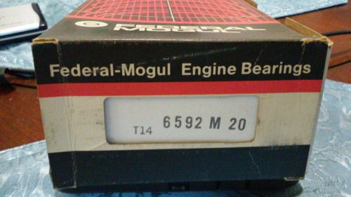 Federal mogul 6592m .020 main bearings standard motor 1709-1854-1998cc