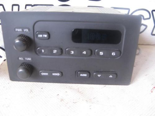 03 04 05 06 07 silverado 1500 audio equipment am-mono-fm-stereo-etr opt um7
