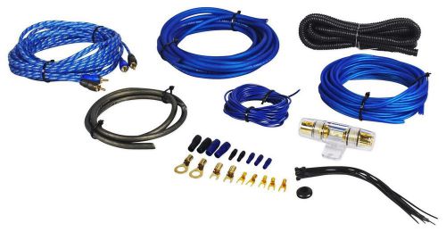 Rockville rwk81 8 gauge complete amp installation wire kit with 100% copper rca