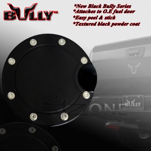 Black gas door cover trim fit 02-08 ram light duty superduty