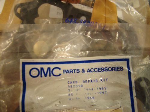 Omc carb. repair kit - 10ea - 382058