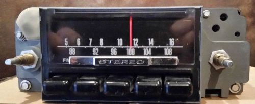 1968 mustang - shelby am - fm radio