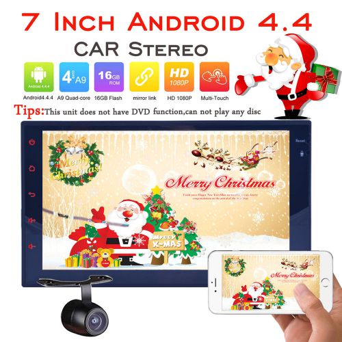 Pure touch quad-core android 4.4 os gps navi car radio stereo 3g wifi+camera