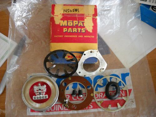 Nos mopar  dodge horn blowing ring package with ornament