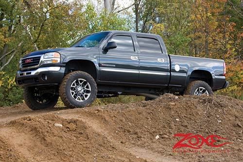 Find 6" ZONE OFFROAD LIFT KIT 2001-10 CHEVY GMC 1500 HD 2500 3500 2WD