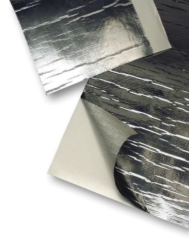 Dei heat wrap reflect-a-cool fiberglass composite aluminum 24&#034; width 24&#034; length
