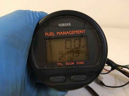 Yamaha digital fuel management gauge